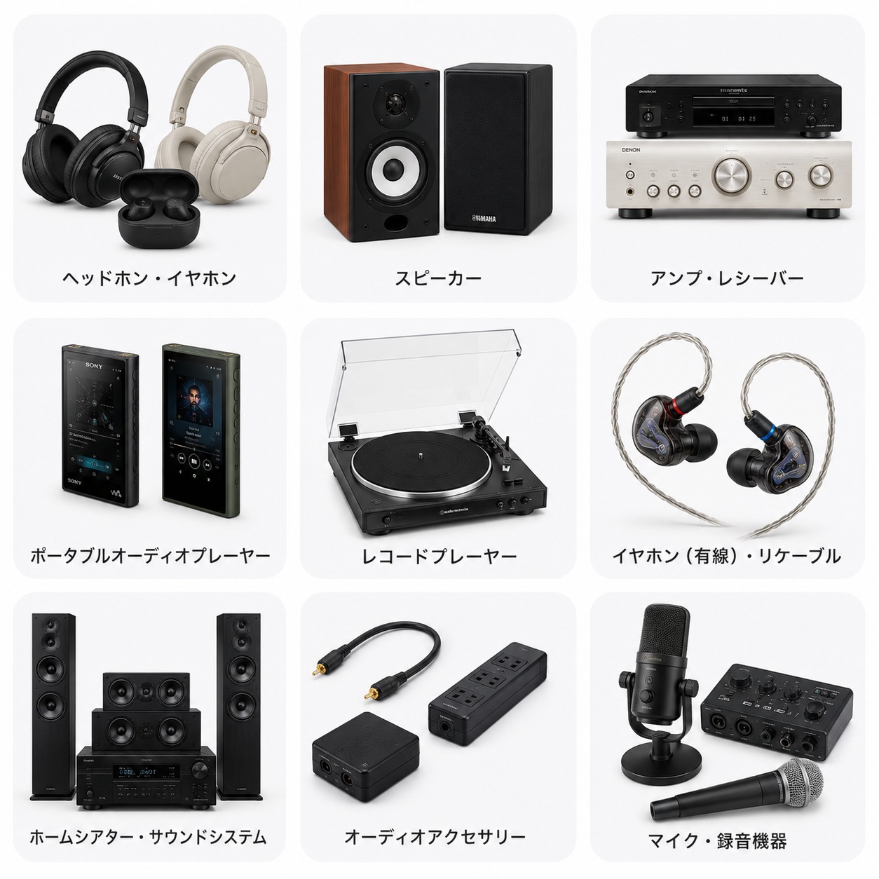 オーディオ